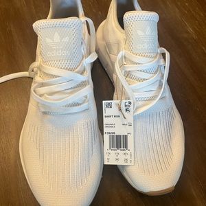 adidas Swift Run White / Gum Mens Shoes size 12